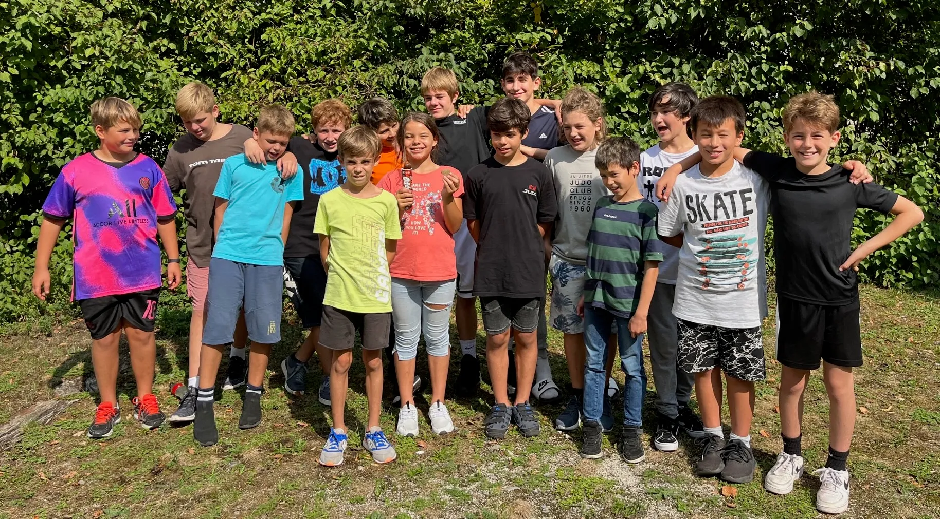 Kantonalkader Judo Aargau — Gruppenfoto